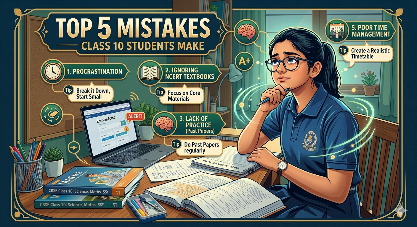 Top 5 Mistakes Class 10 Students Make (And How to Avoid Them)